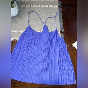 new size medium woman’s purple tank top